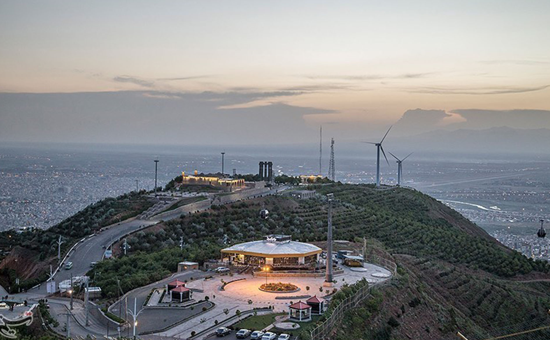 مستند نگاری طرح توسعه تفرجگاه عینالی (عون بن علی)